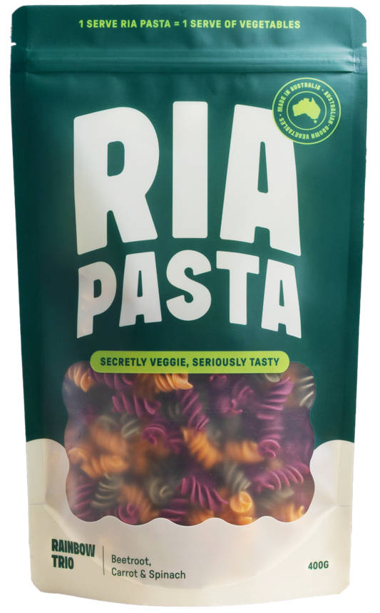 RIA Pasta: Rainbow Trio